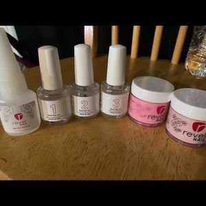 Powder nail dip
